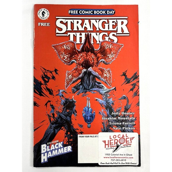 Stranger Things Free Comic Book Day In The Upside Down Dark Horse Comics 2019 - Picture 1 of 7